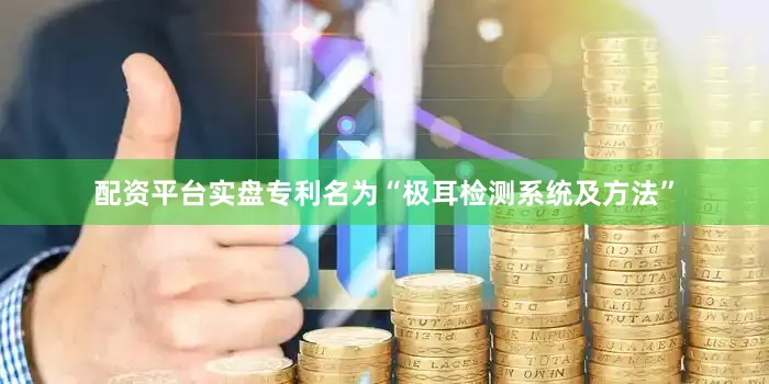 配资平台实盘专利名为“极耳检测系统及方法”